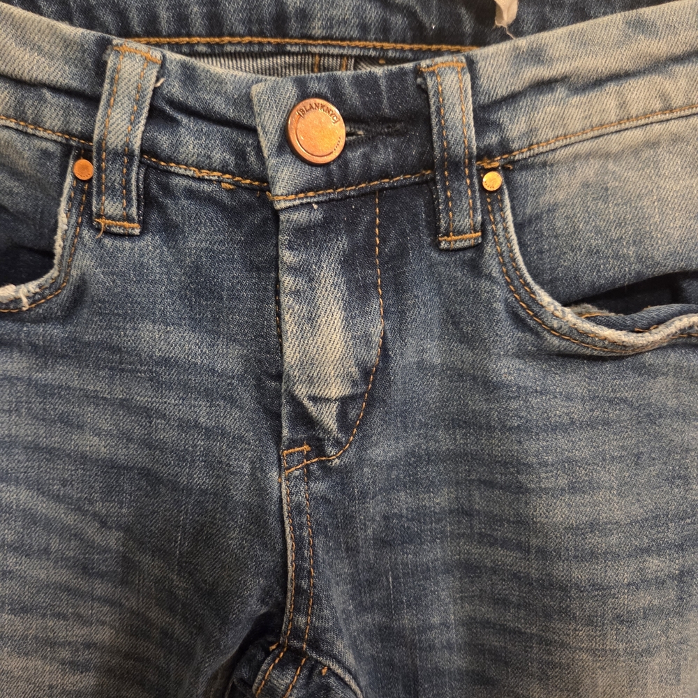 Blank NYC Distressed Blue Skinny Jeans - Picture 4 of 10